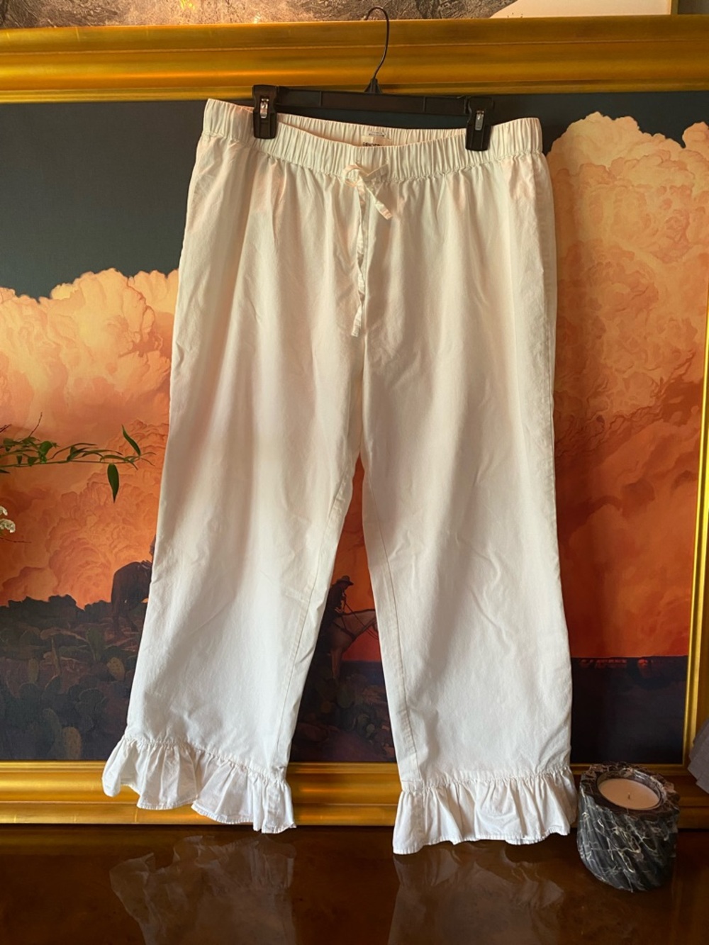 Sonderhaus Ruffle Cotton Pant